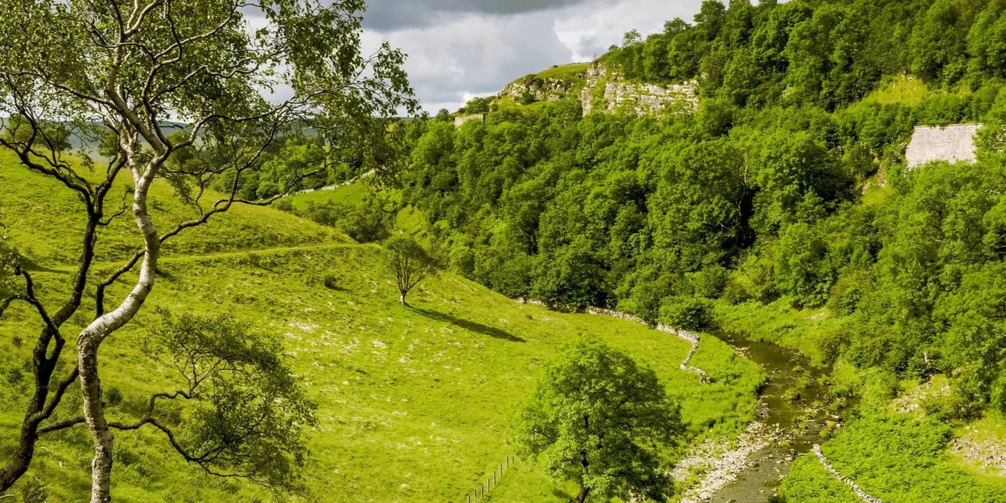 An image depicting the trail Eden Valley Loop from Newbiggin-on-Lune and its surrounding area.