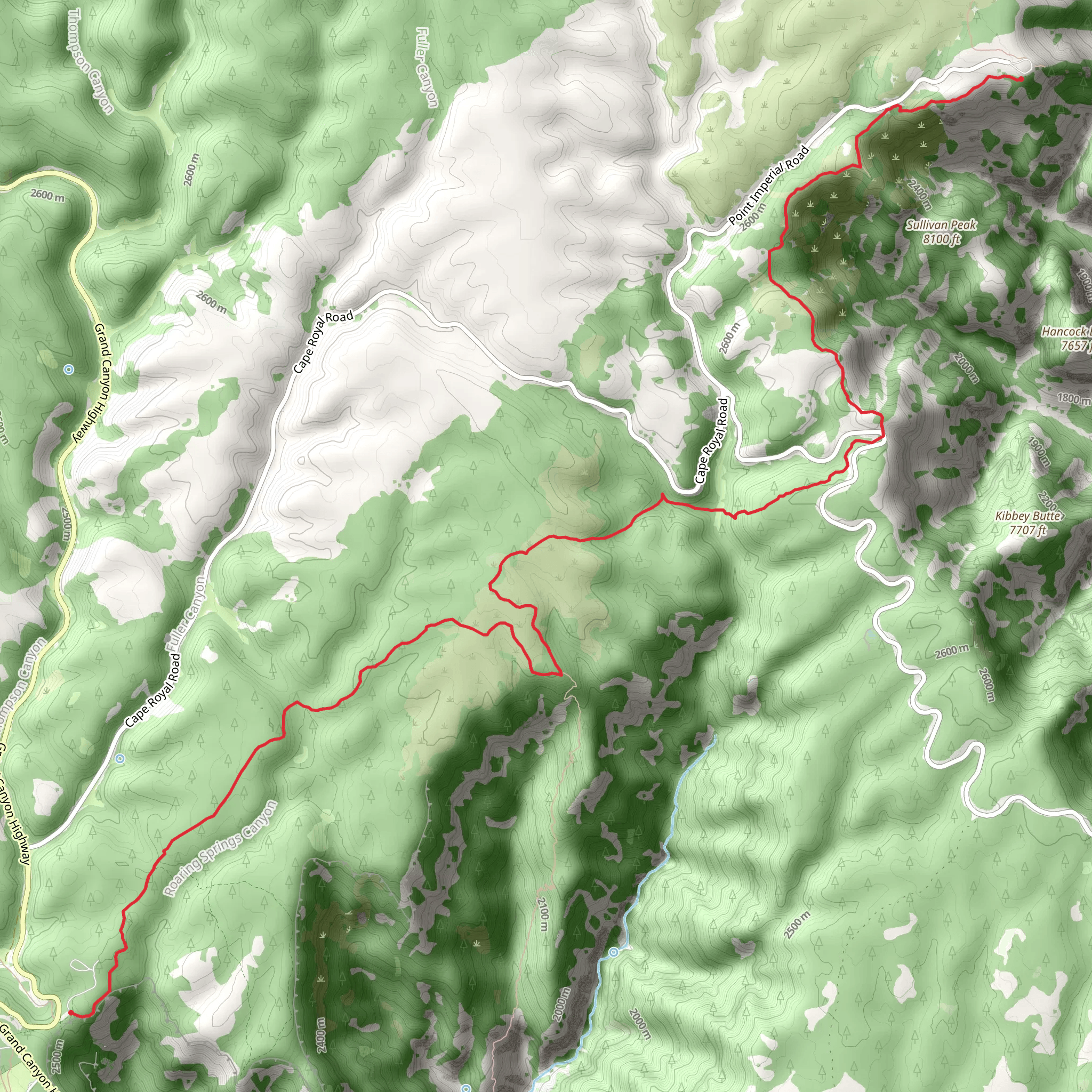 Ken Patrick Trail mobile static map