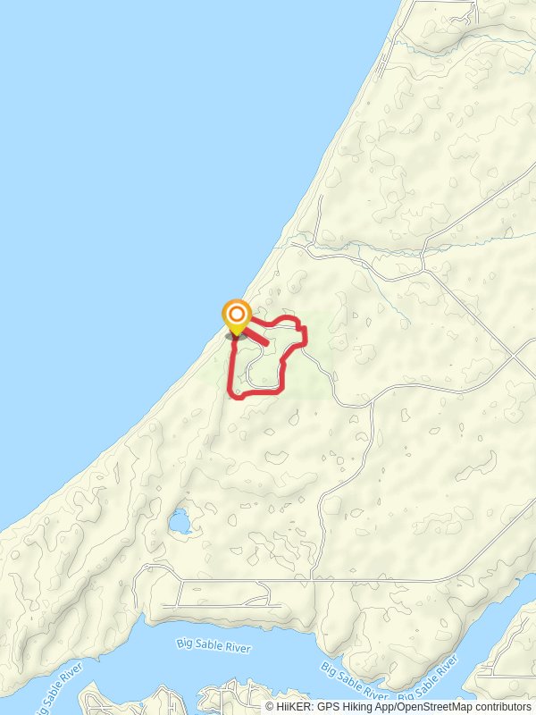 Lake Michigan Recreation Area Loop