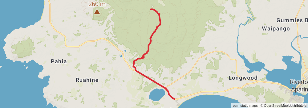 Te Araroa South Island stage 80 Map