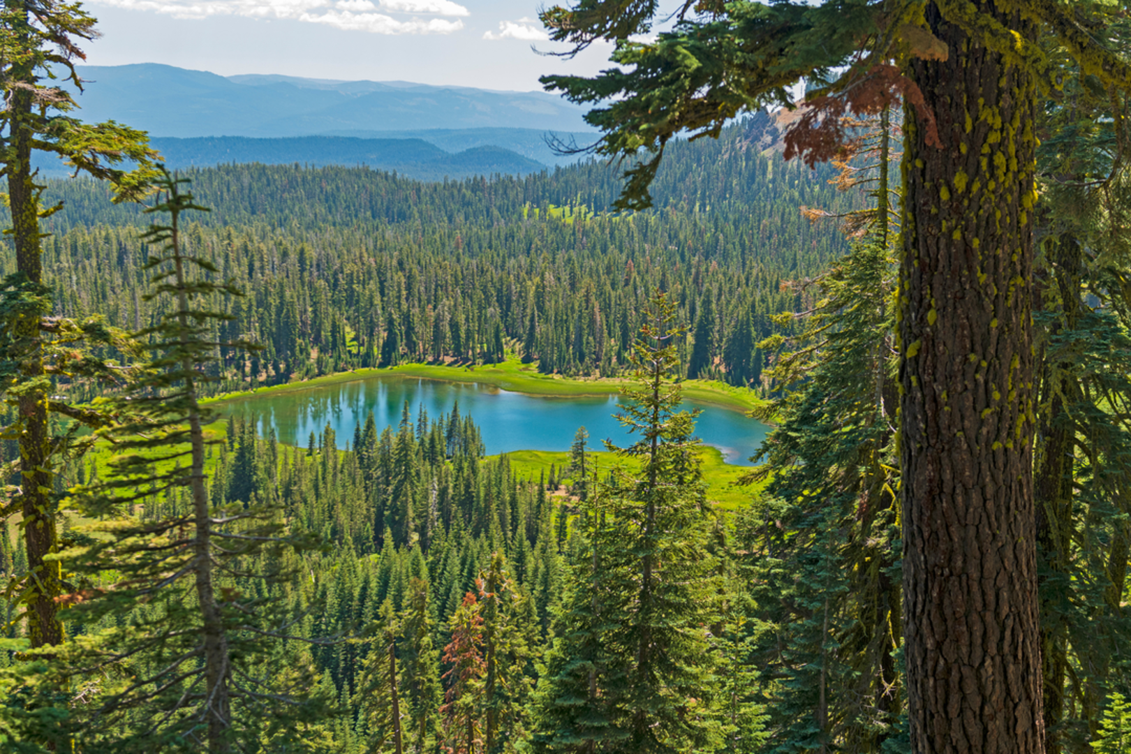 An image depicting the trail Cold Boiling and Crumbaugh Lakes Trail and its surrounding area.