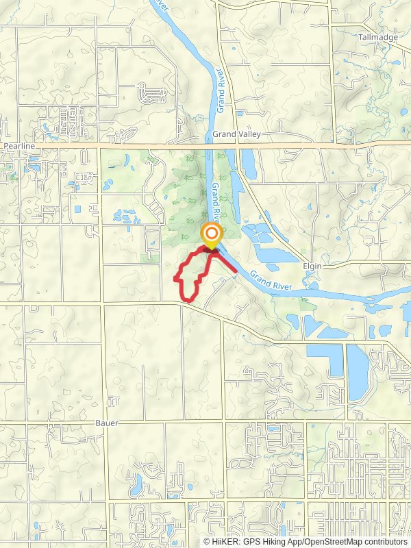 Grand Ravines South and Ravine Park Trails Loop