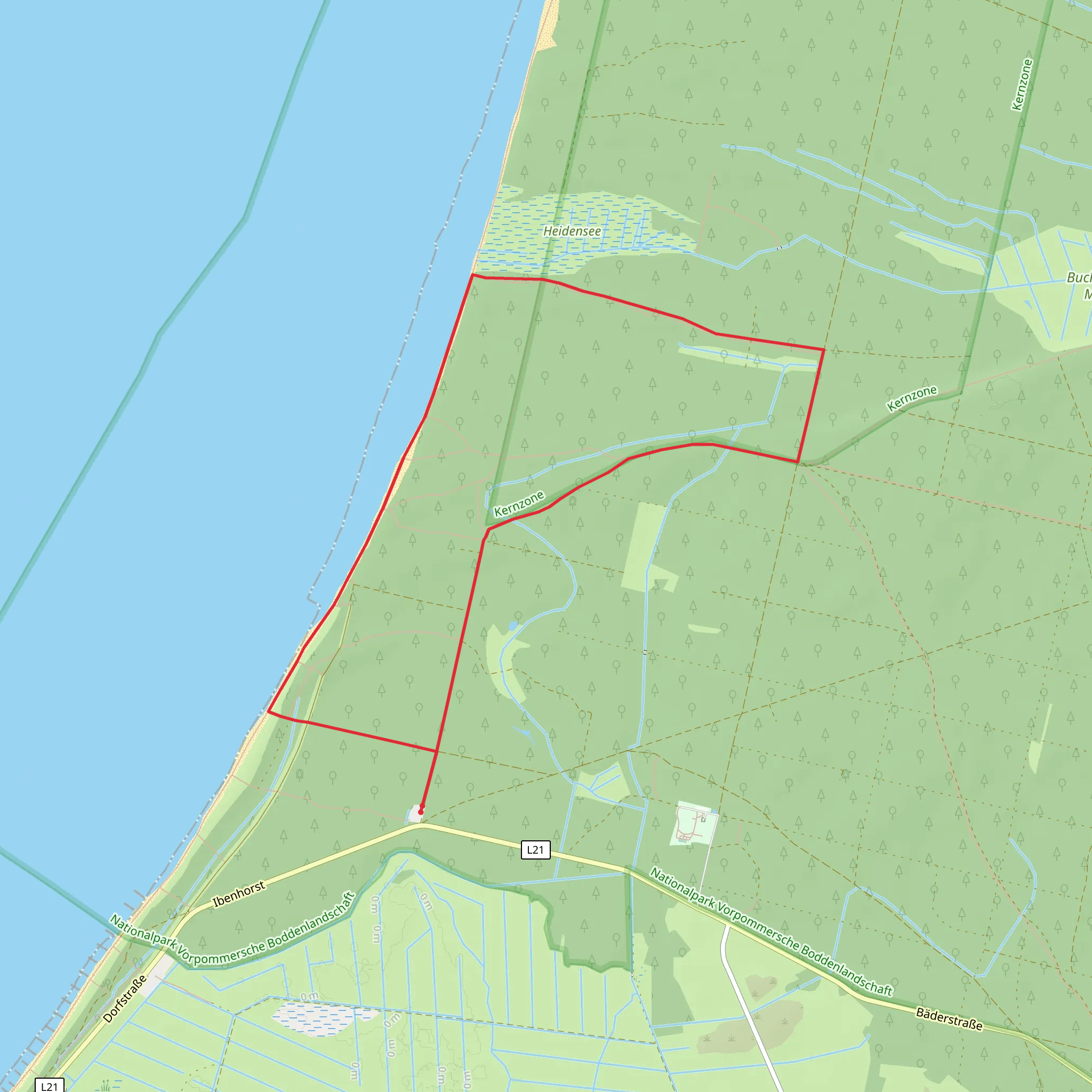 M-Gestell Loop mobile static map