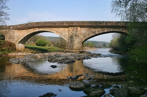 An image depicting the trail Kirklaugh to Alston Walk and its surrounding area.