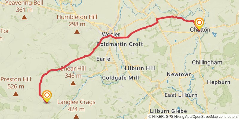 Northern Crossway stage 16 Map