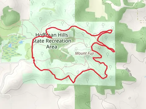 Mount Fuji via Hoffman Hills State Recreation Area Long Loop