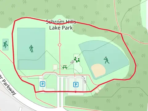 Schrom Hills Lake Park Loop