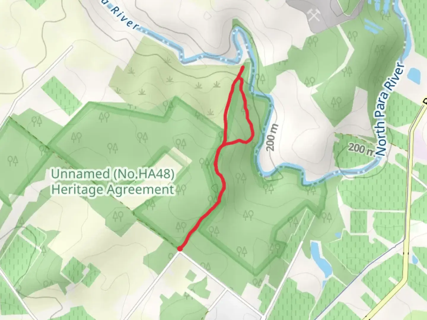 An image depicting the trail Altona CSR Landcare Reserve Walk and its surrounding area.