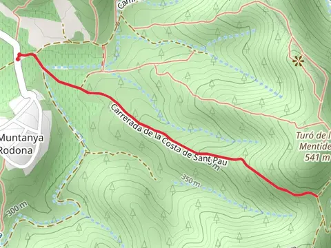 Variant of the Montanya Rodona PR C 156 - 1