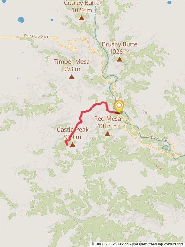 Lighthouse Peak via Lighthouse Trail