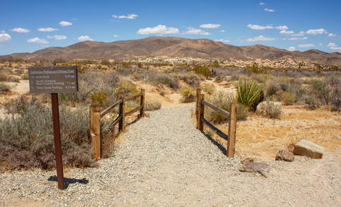 An image depicting the trail Mary Trail via Quail Wash Trail and its surrounding area.
