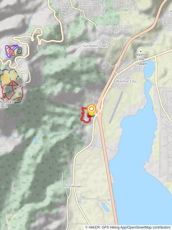 Davis Creek Washoe County Park Loop