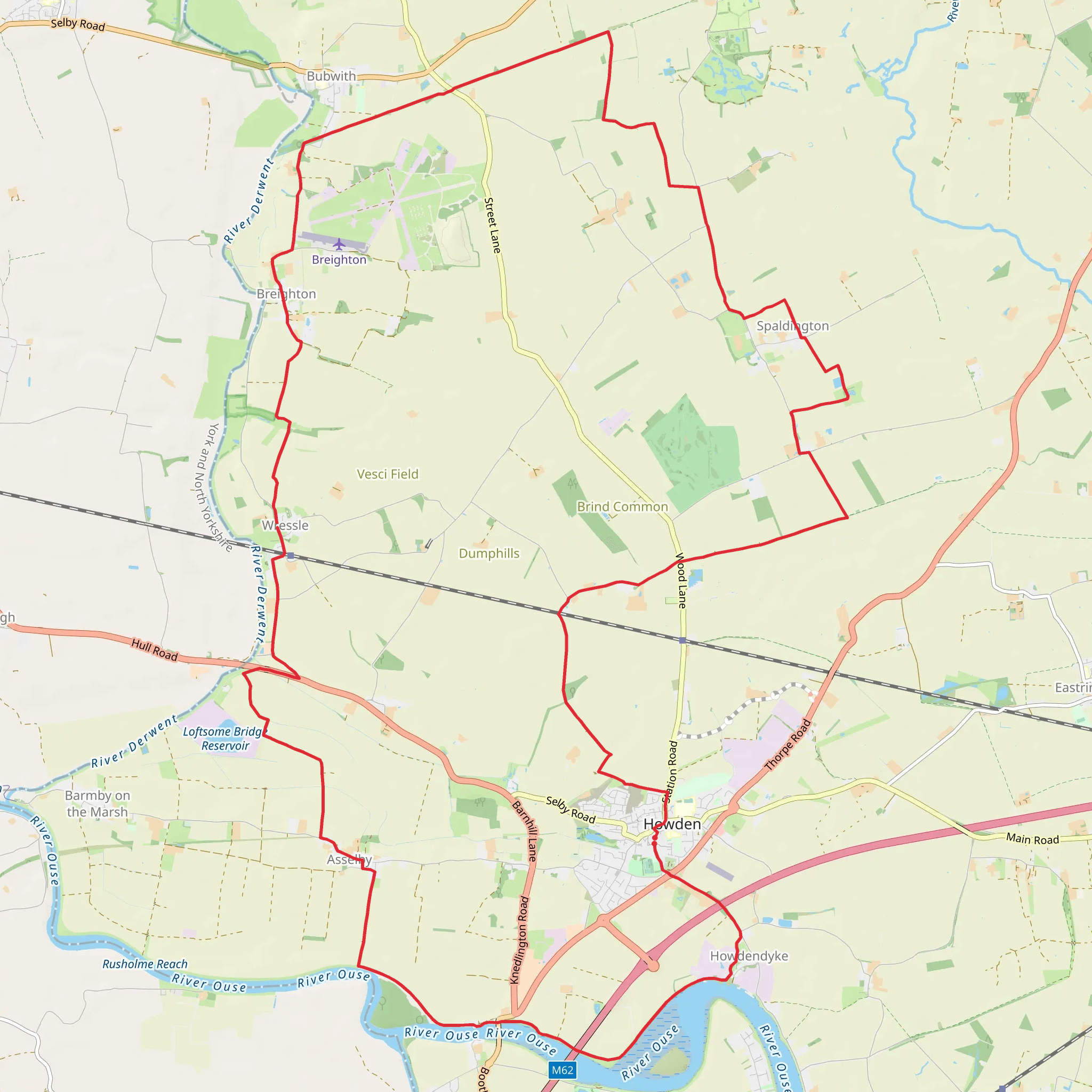 Howden 20 mobile static map