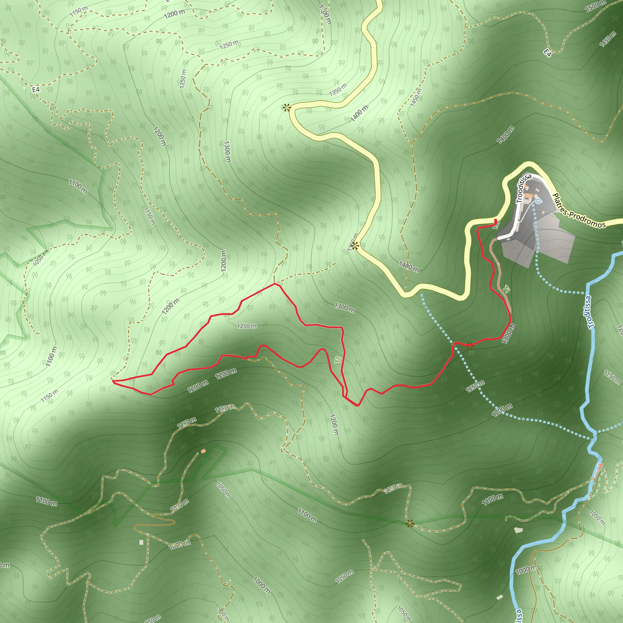 Trooditissa - Foini mobile static map