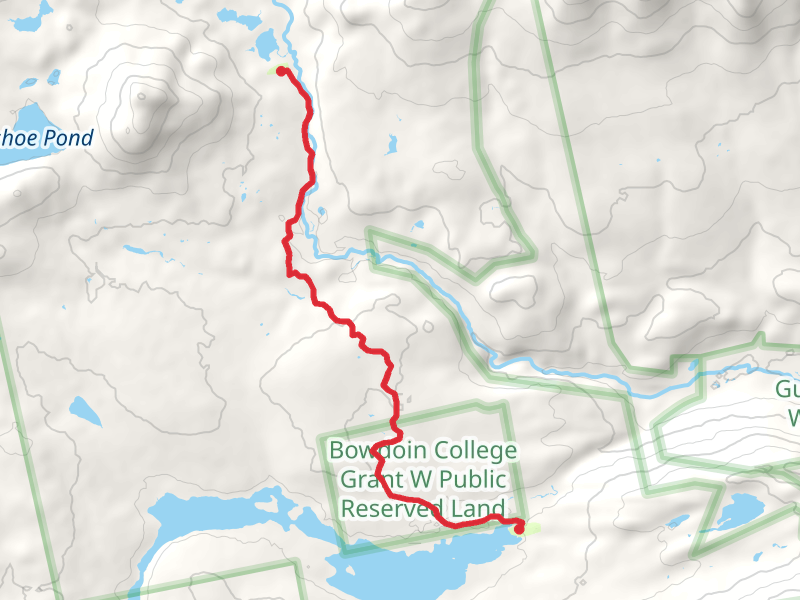 Little Lyford Ponds to Long Pond via Lodge to Lodge Trail