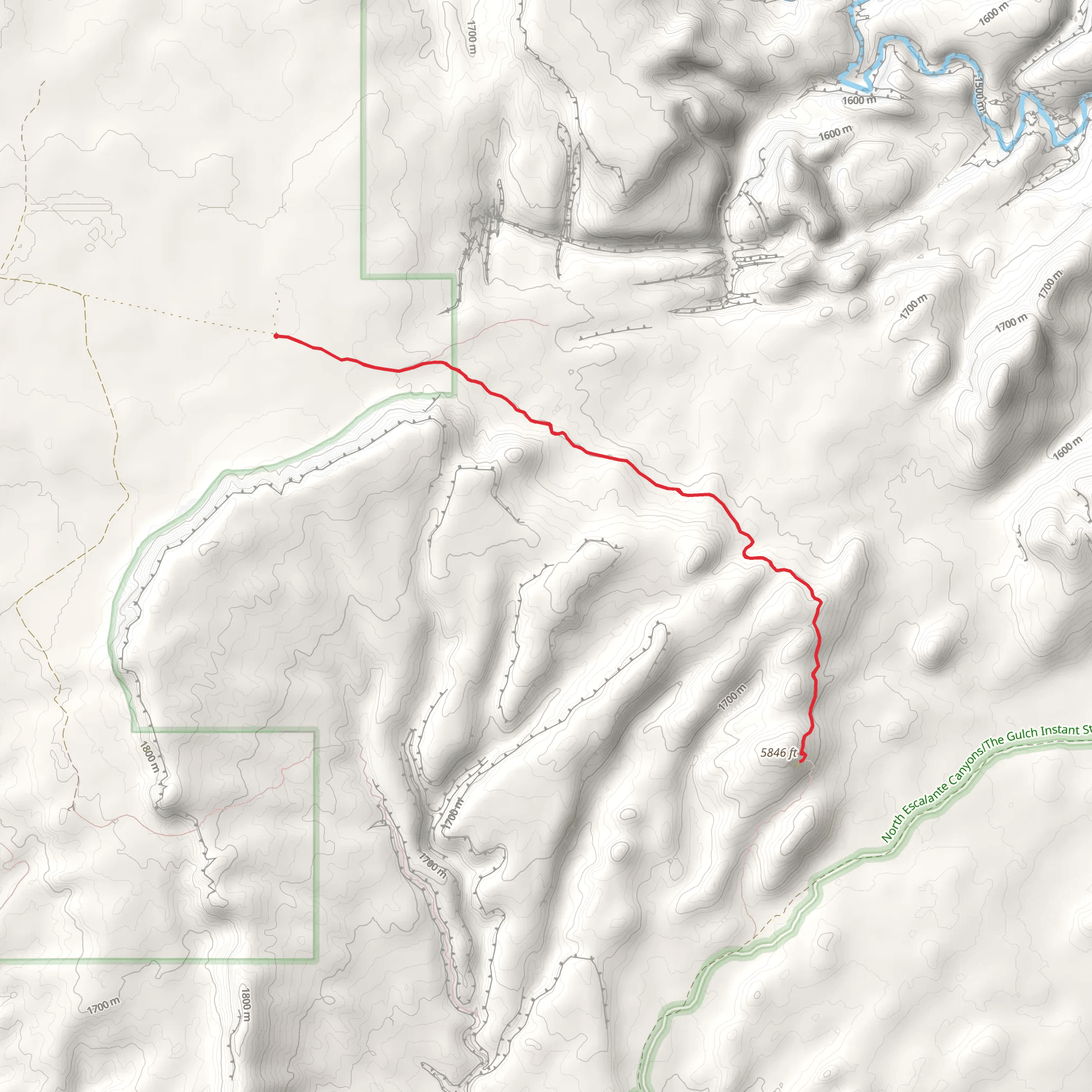 Volcano Trail mobile static map