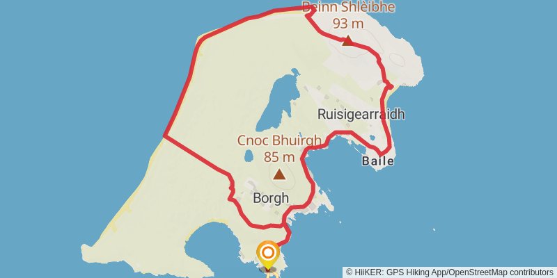 Hebridean Way alt 4 Map