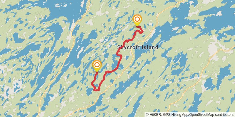 Cataraqui Trail alt 2 Map