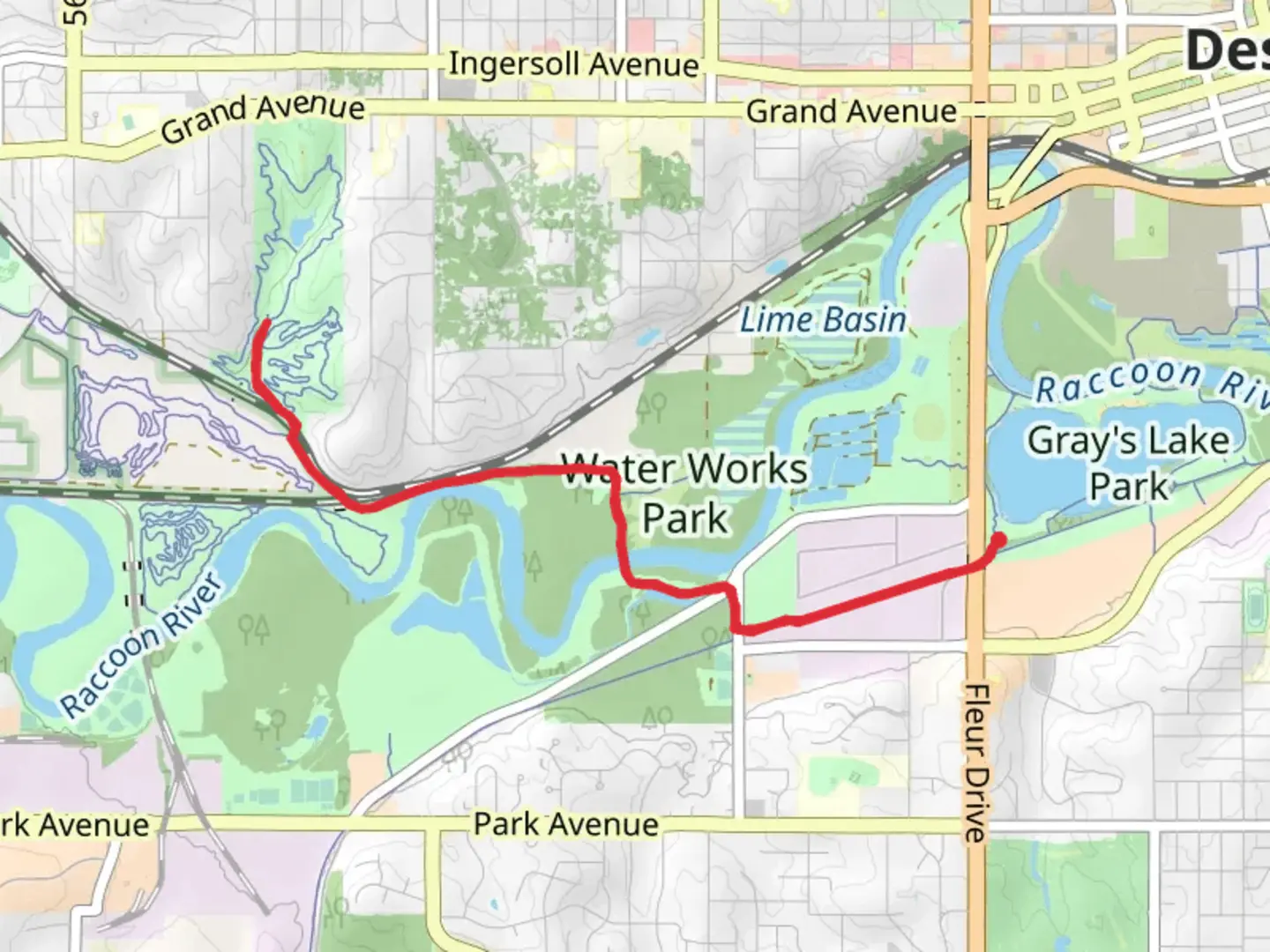 An image depicting the trail Bill Riley Trail and its surrounding area.