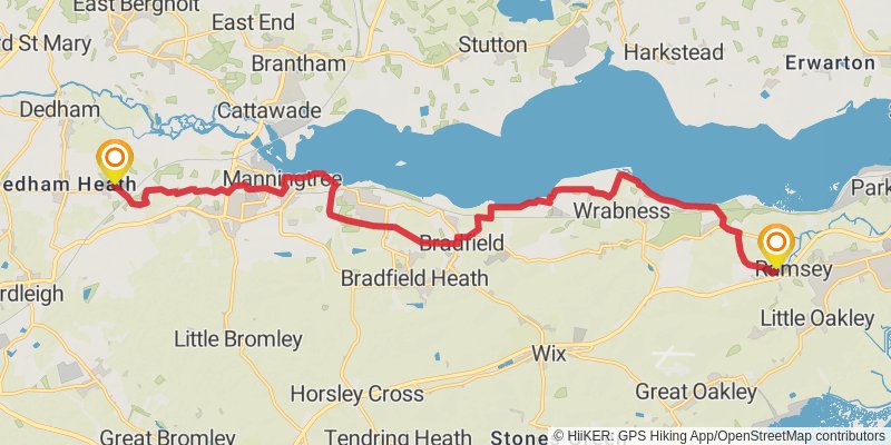 Essex Way stage 6 Map