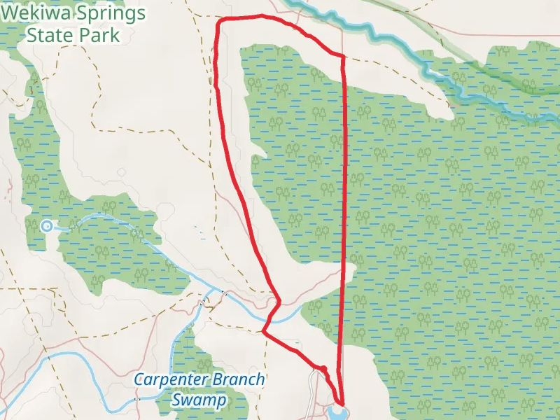 Wekiwa Springs State Park Loop - East