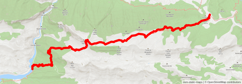 GR 1 Sender Historic stage 21 Map