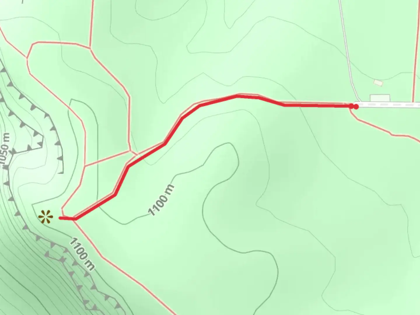 An image depicting the trail Yellowstone River View and its surrounding area.