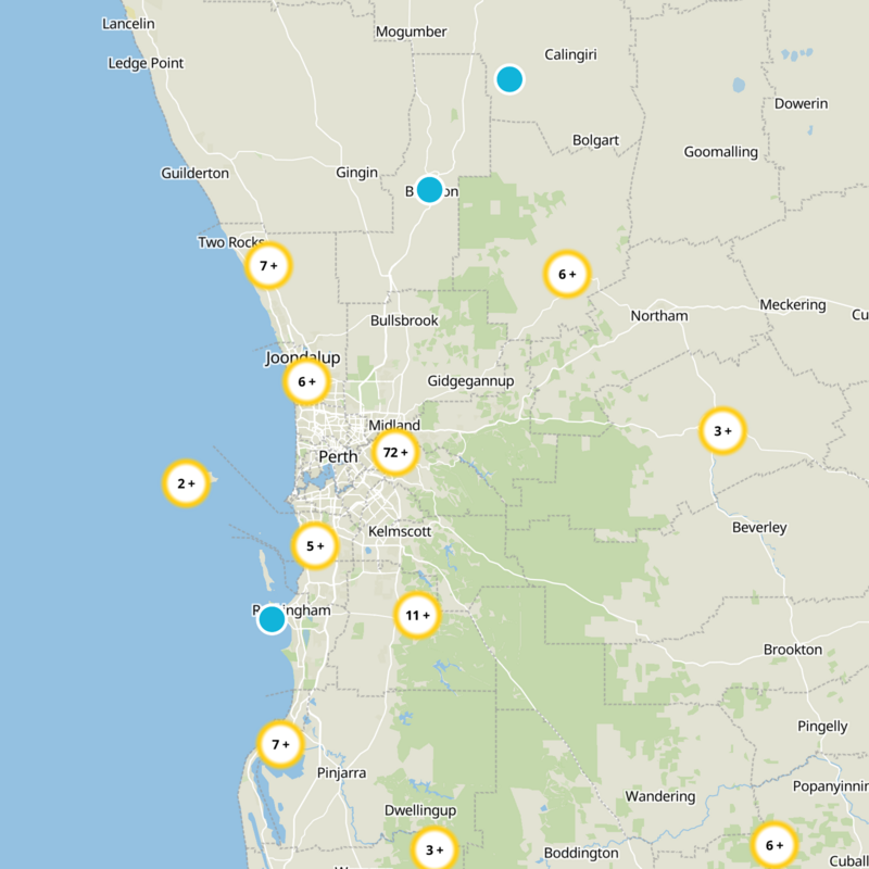 Mundaring Static Map