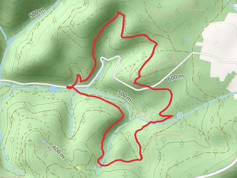 Langenau, Burgsteinblick and Kammleinsfelsen Loop