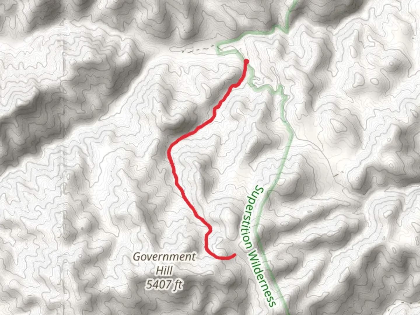An image depicting the trail Paradise Trail and its surrounding area.
