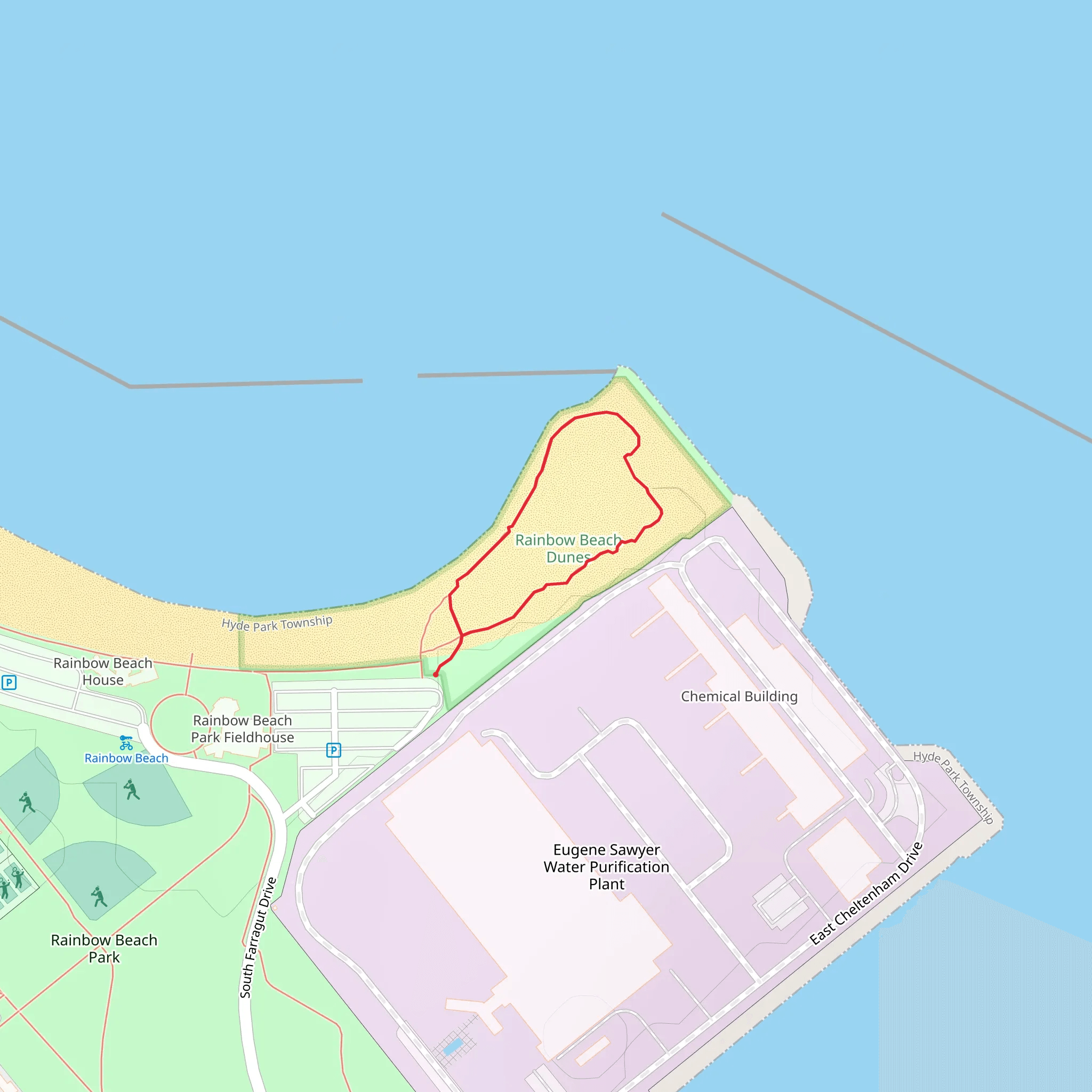 South Farragut Drive Loop mobile static map
