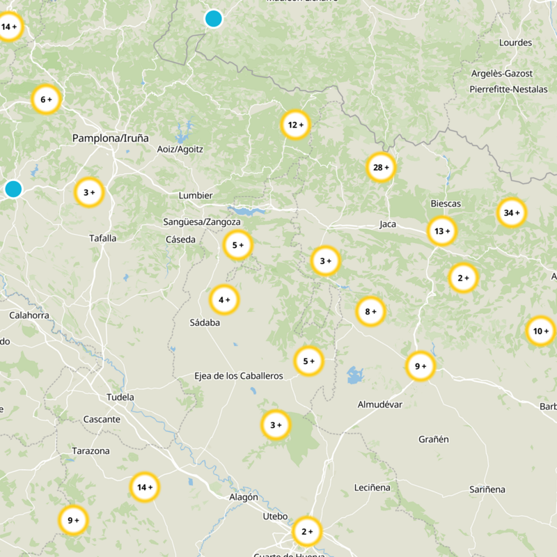 Cinco Villas Static Map