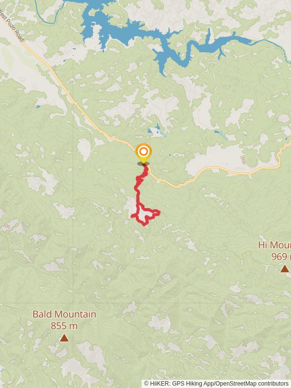 Rinconada Trail and Hi Mountain Lookout Road Loop