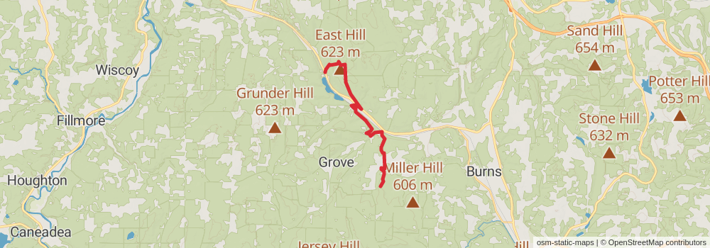 American Perimeter Trail - Northern Appalachian Primary stage 37 Map