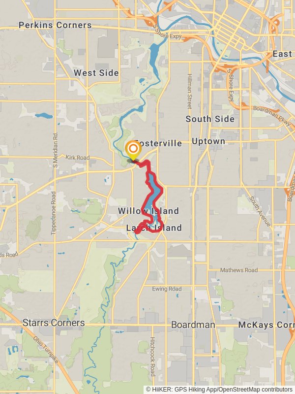 East - West Channel and Islands Loop Trail