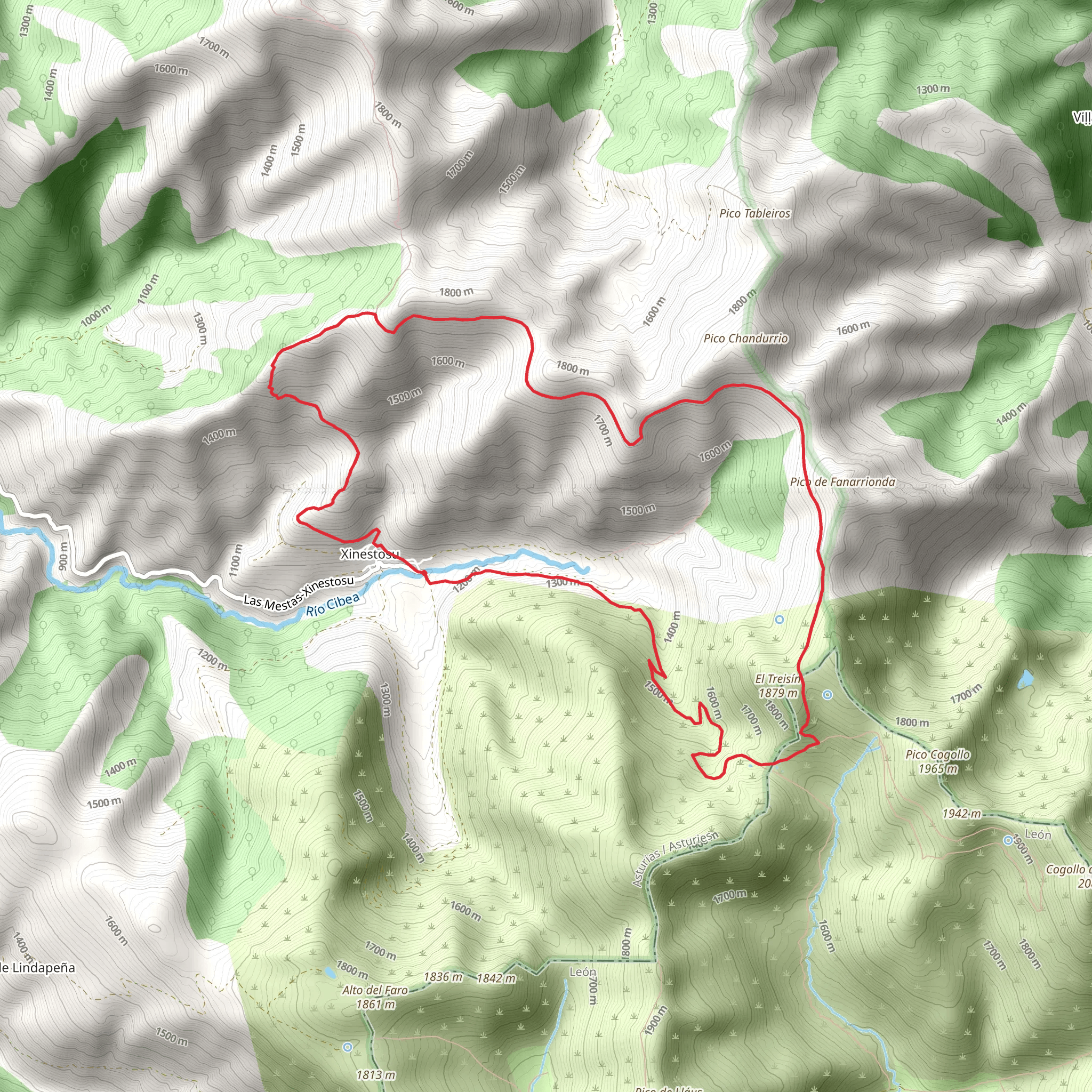 Cabril Route mobile static map