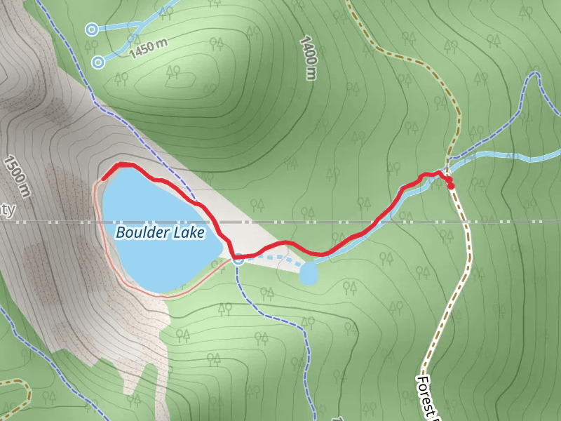 Spinning Lake and Boulder Lake Trail