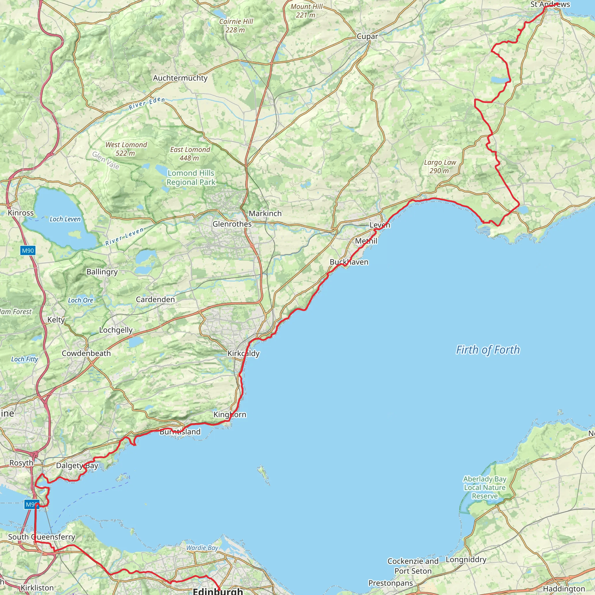 St Margaret's Way mobile static map