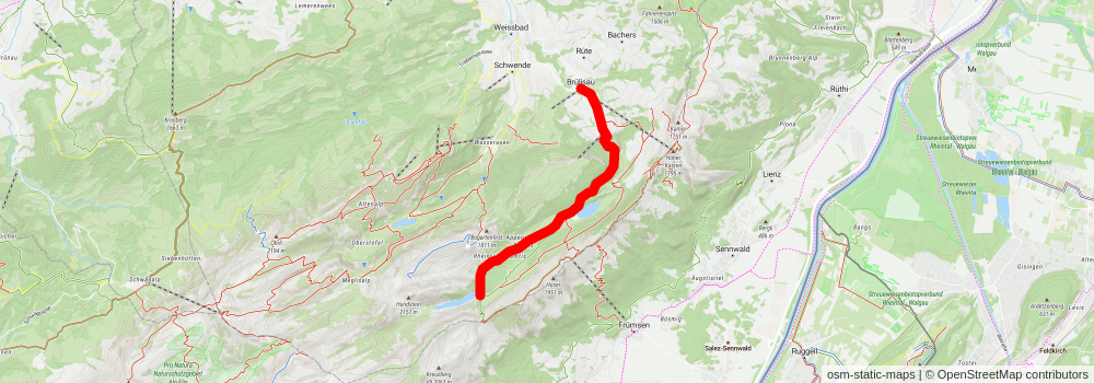 The Geological Trail stage 2 Map