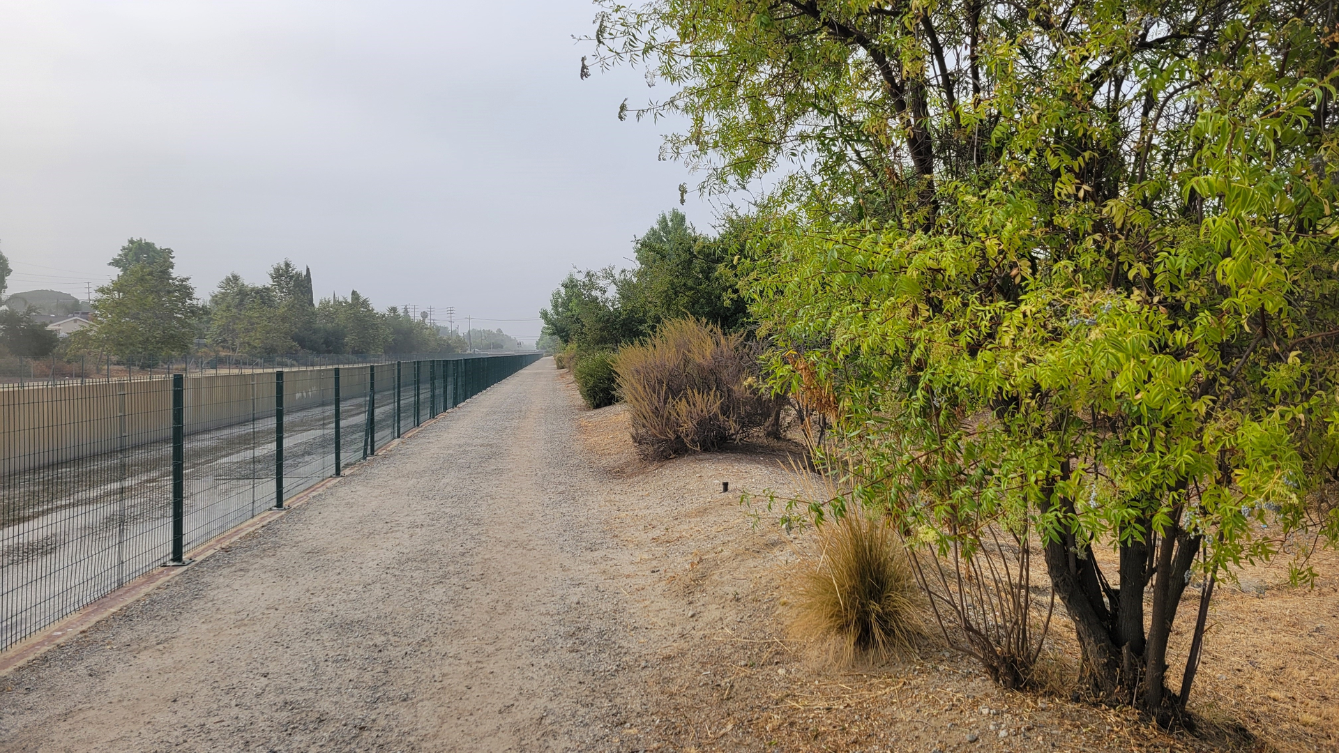 An image depicting the trail Tujunga Wash Path Loop and its surrounding area.