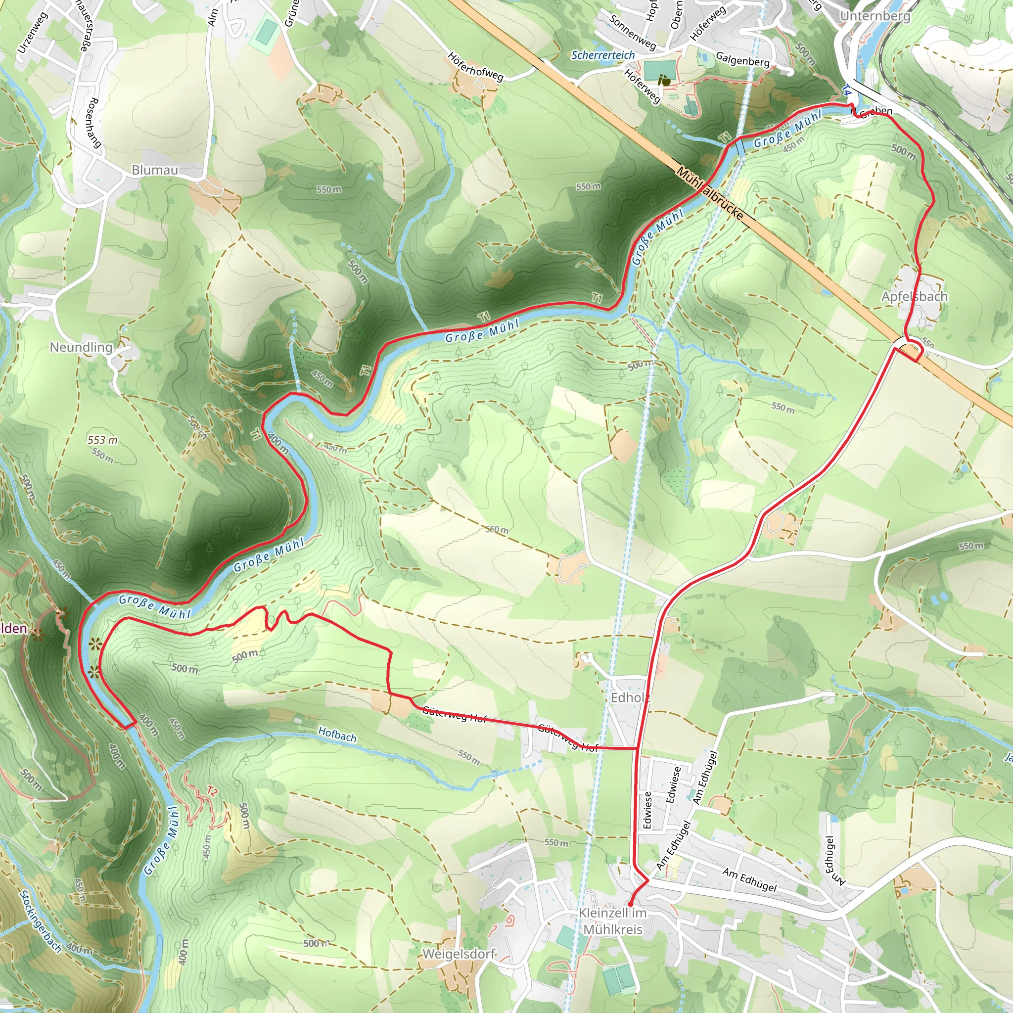 Schallenburg Castle Ruins Tour mobile static map