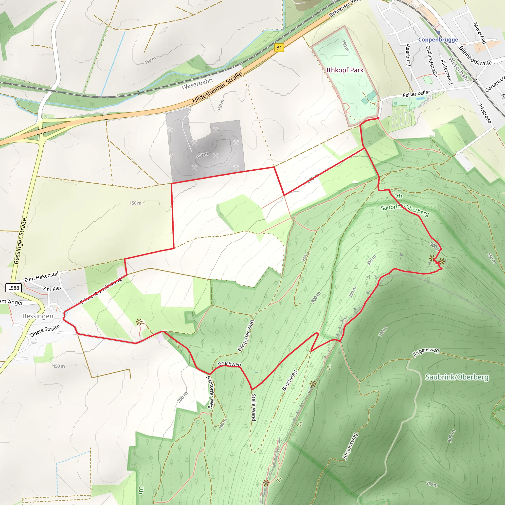 CO2 Goetterpfad mobile static map