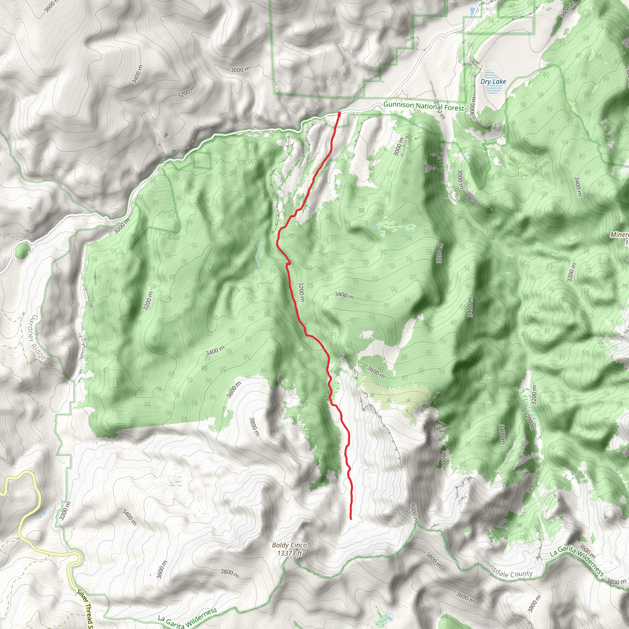 Rough Creek Trail mobile static map