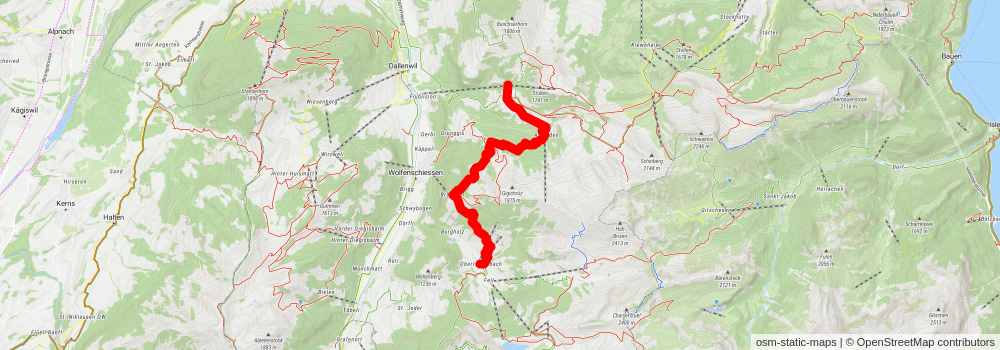 Benediktusweg stage 2 Map