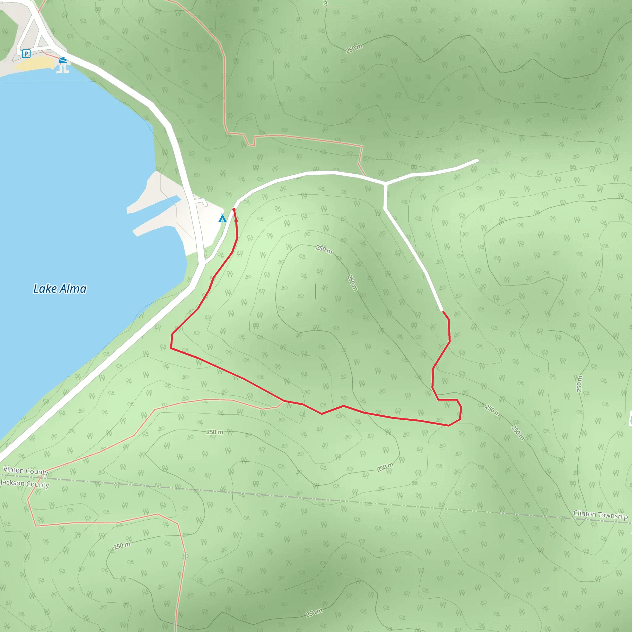 Carr Ridge Road mobile static map