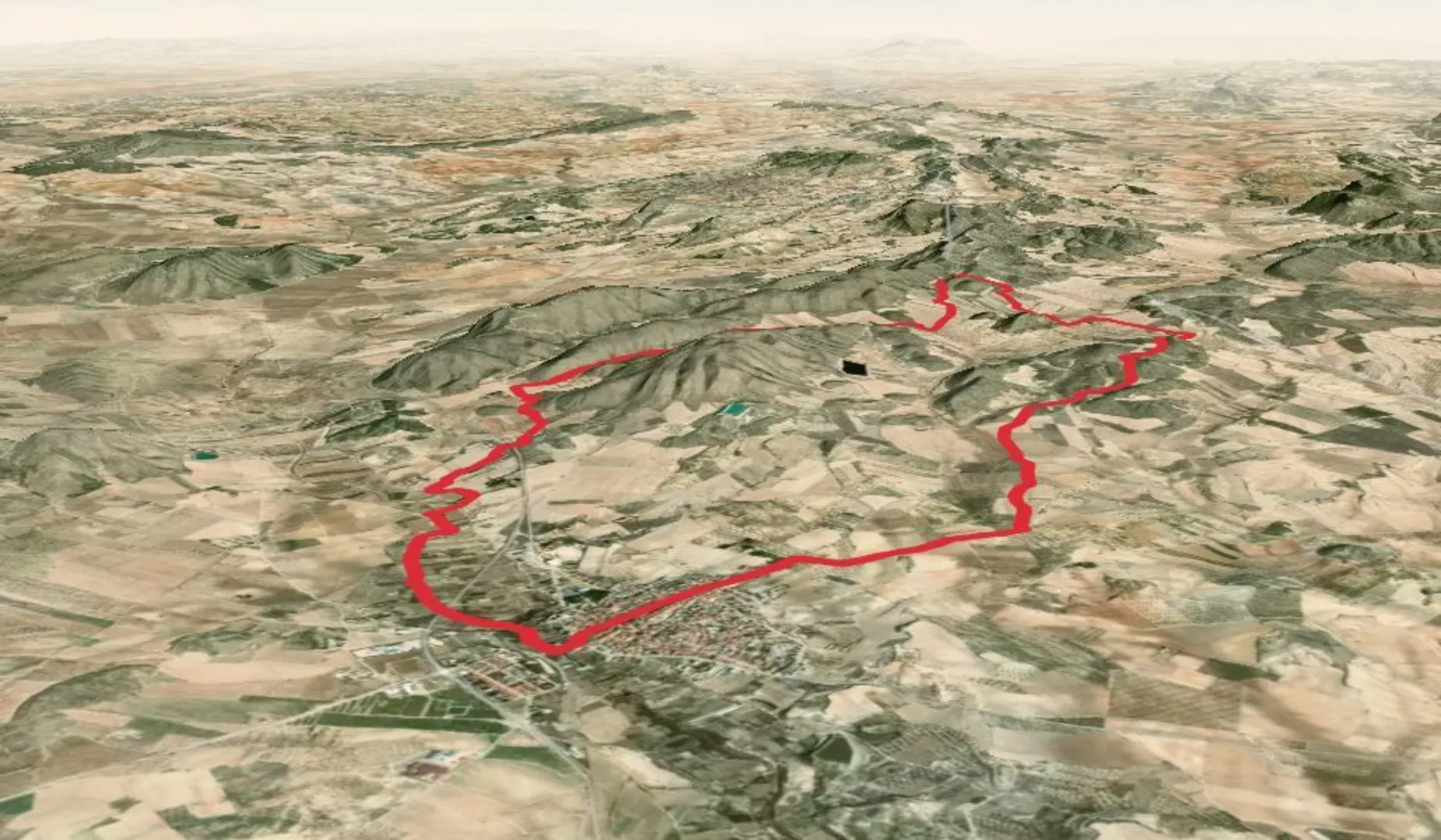 An image depicting the trail Path of the Cuckoos and its surrounding area.