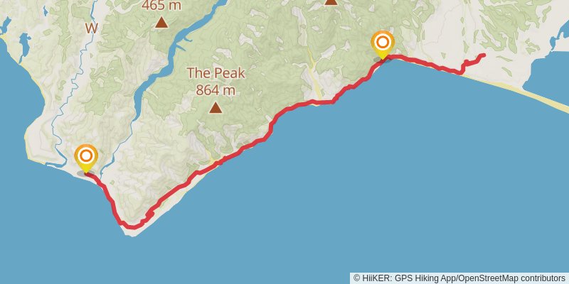 Turakirae Head stage 3 Map