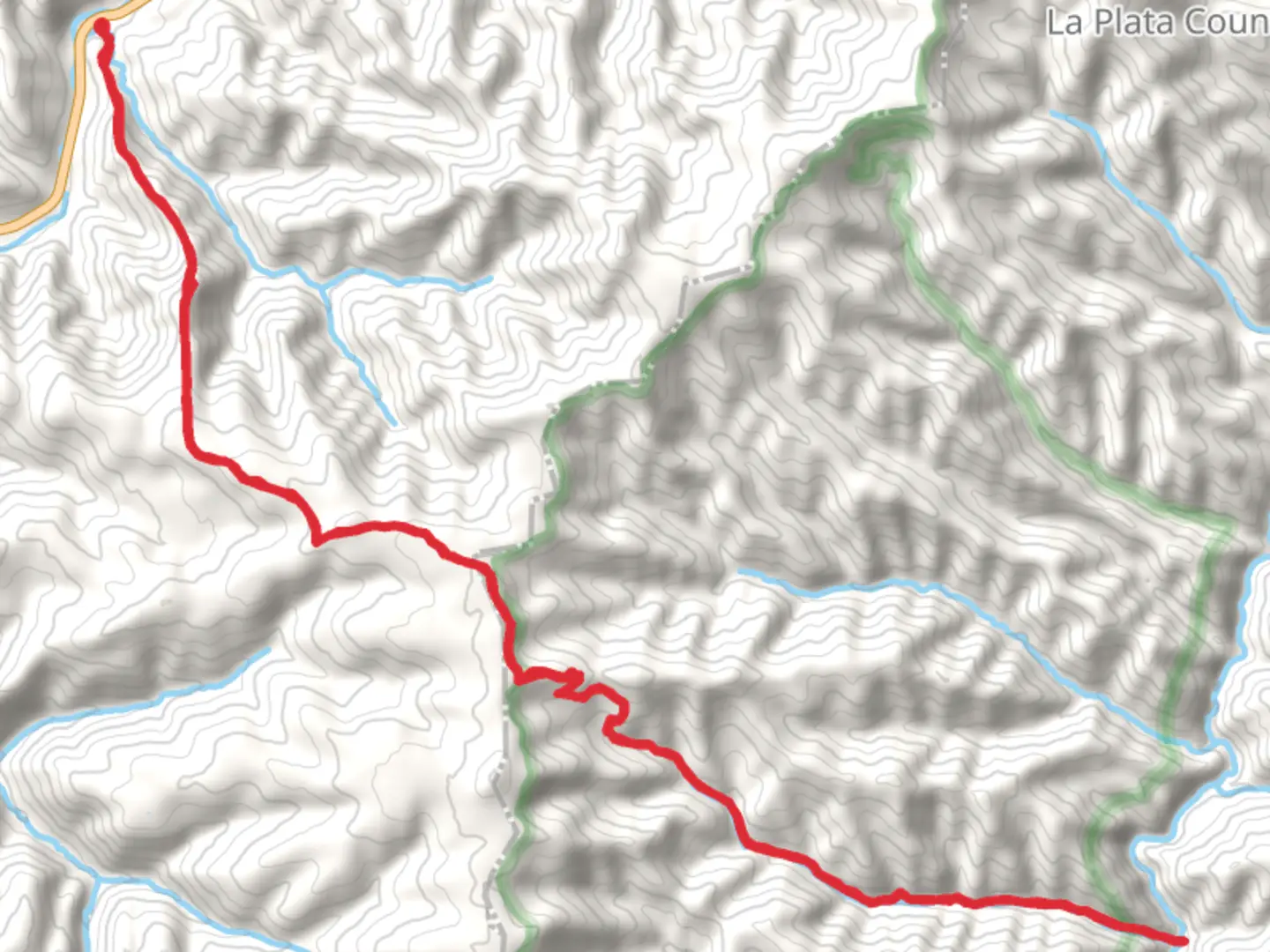 An image depicting the trail Salt Creek Trail and its surrounding area.