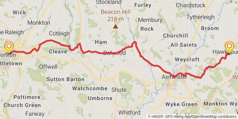 Orange Way stage 7 Map