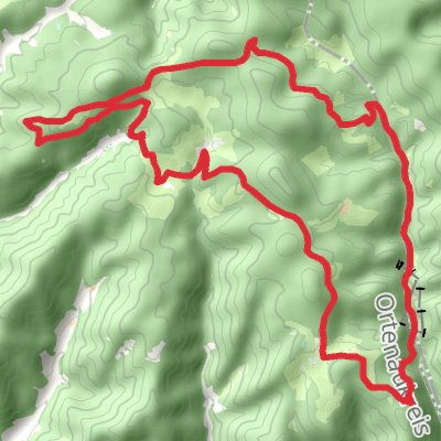 Fichberg, Gutschberg and Hausbuhl Loop mobile static map